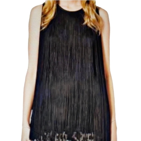 Michael Kors Fringes Sleeveless Blouse - Picture 1 of 6